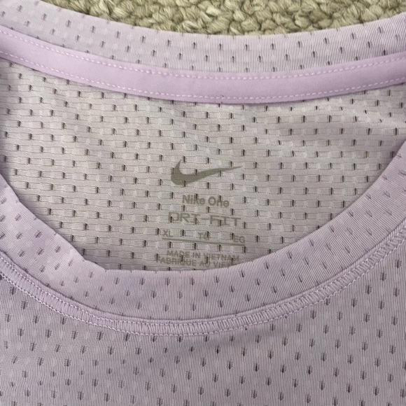Nike One Dri-Fit Purple Mesh Classic Breathable Athletic Tank Top Sz XL NWT - Picture 4 of 5